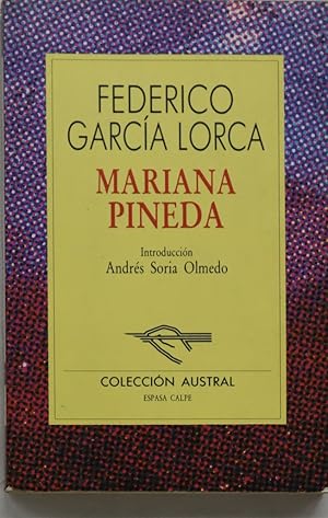 Seller image for Mariana Pineda for sale by Librera Alonso Quijano