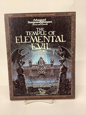 Seller image for The Temple of Elemental Evil; Campaign Adventure T1-4, Advanced Dungeons & Dragons 9147 for sale by Chamblin Bookmine