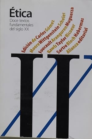 Image du vendeur pour Doce textos fundamentales de la tica del siglo XX mis en vente par Librera Alonso Quijano