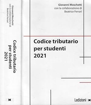 Bild des Verkufers fr Codice tributario per studenti 2021 zum Verkauf von Biblioteca di Babele