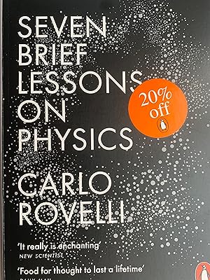 Seller image for Seven brief lessons on physics for sale by Textbooks from Sam