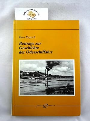Beiträge zur Geschichte der Oderschifffahrt.