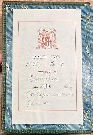 Prize form, 1904, Middlesbrough | The Rise of the Dutch Republic: a history. By John Lothrop Motl...