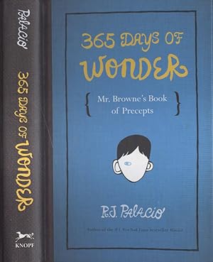 Seller image for 365 days of Wonder Mr. Brownwe' s book of precepts for sale by Biblioteca di Babele