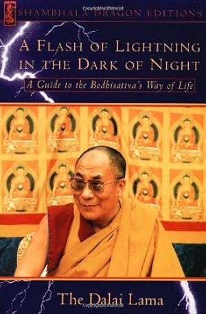 Bild des Verkufers fr A Flash Lightning in the Dark of Night: Guide to the Bodhisattva's Way of Life (Shambhala Dragon Editions) zum Verkauf von WeBuyBooks