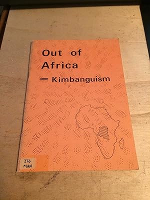 Immagine del venditore per Out of Africa - Kimbanguism venduto da Dreadnought Books
