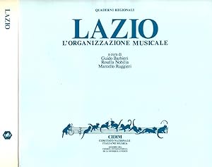 Seller image for Lazio. L'organizzazione musicale for sale by Biblioteca di Babele