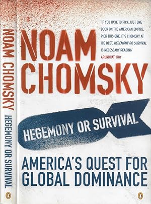 Imagen del vendedor de Hegemony or Survival America's Quest for Global Dominance a la venta por Biblioteca di Babele