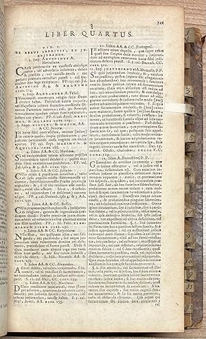 Law, 1700, Legal system | Corporis Iuris Civilis, tomus secundus, (.) Amstelaedami, Ex Typographi...