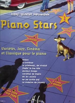 Bild des Verkufers fr Piano stars Volume 1 - Hans-G?nter Heumann zum Verkauf von Book Hmisphres