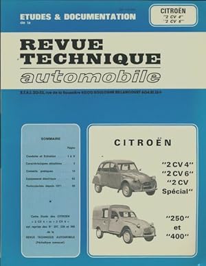 Citro?n 2CV4, 2CV6 - Collectif