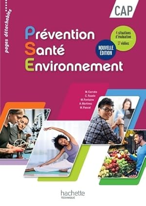 Pr vention Sant  Environnement CAP - Livre  l ve - Nouveau programme 2016 - Martine Cerrato