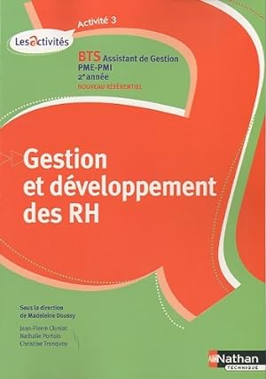 Activit  3 - Gestion et d veloppement des RH - Jean-Pierre Cluniat