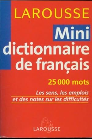 Mini dictionnaire de fran?ais - Inconnu