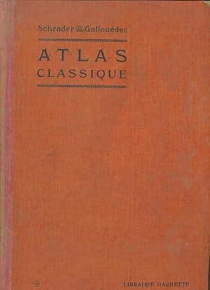 Atlas classique - F. Schrader