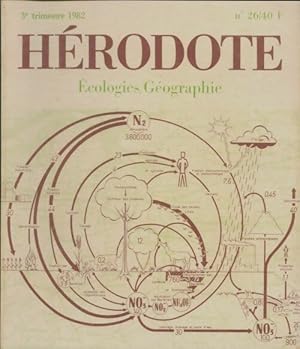 H rodote n 26 :  cologie / G ographie - Collectif