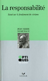 La responsabilit? - Jean-Marie Domenach