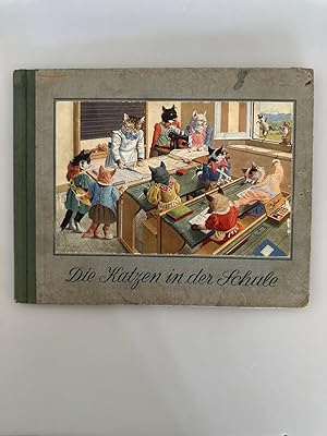 Die Katzen in der Schule. Ein lustiges Katzenbuch für kleine und große Kinder.