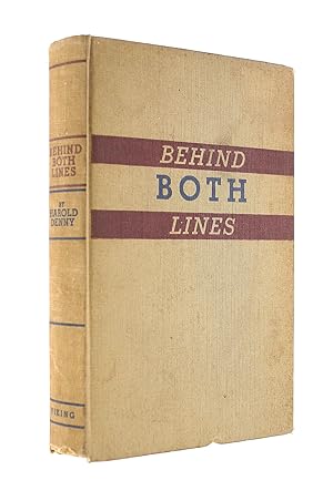 Imagen del vendedor de Behind Both Lines a la venta por M Godding Books Ltd