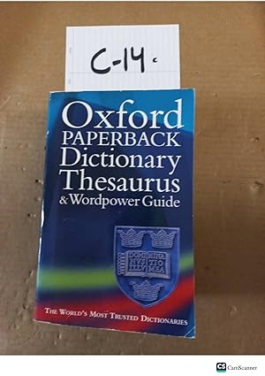 Immagine del venditore per Oxford Paperback Dictionary Thesaurus And Wordpower Guide venduto da UK LAW BOOK SELLERS LTD
