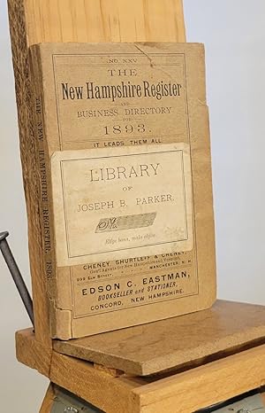 The New Hampshire Register and Business Directory for 1893 (No. XXV)