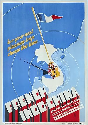 Original Vintage Poster - French Indo-China