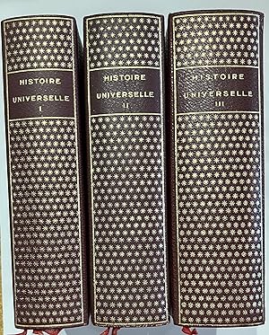Histoire Universelle 3 volumes Complet
