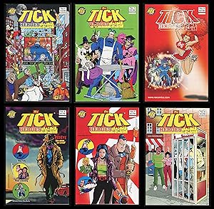Image du vendeur pour Tick Heroes of the City Comic Set 1-2-3-4-5-6 Lot mis en vente par CollectibleEntertainment