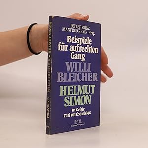 Imagen del vendedor de Beispiele fu?r aufrechten Gang, Willi Bleicher und Helmut Simon a la venta por Bookbot
