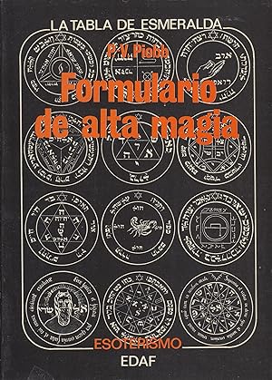 Imagen del vendedor de FORMULARIO DE ALTA MAGIA a la venta por Libreria Rosela