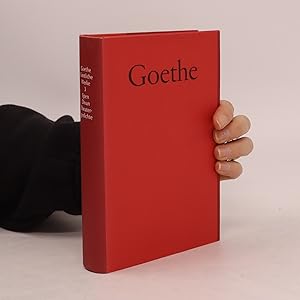 Bild des Verkufers fr Goethe Smtliche Werke 3 zum Verkauf von Bookbot