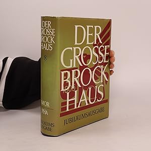 Bild des Verkufers fr Der Grosse Brockhaus 8: Mor-Pha zum Verkauf von Bookbot