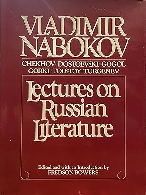 Immagine del venditore per Lectures on Russian Literature [FIRST EDITION] venduto da Uncharted Books