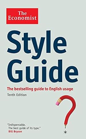 Seller image for The Economist Style Guide for sale by WeBuyBooks