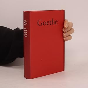 Bild des Verkufers fr Goethe Smtliche Werke 9 zum Verkauf von Bookbot