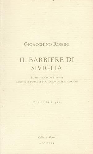 IL BARBIERE DI SIVIGLIA (Edició