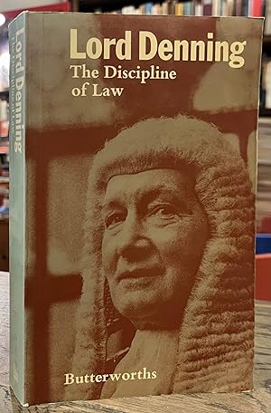 Imagen del vendedor de The Discipline of Law a la venta por San Francisco Book Company