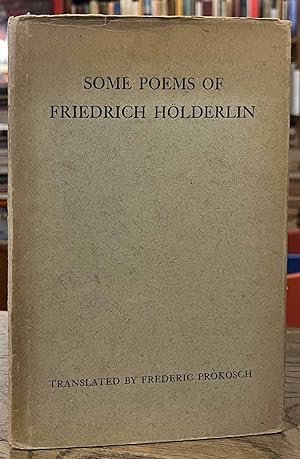 Seller image for Some Poems of Friedrich Holderlin for sale by San Francisco Book Company