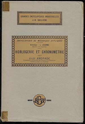 HORLOGERIE et CHRONOMÉTRIE