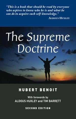 Bild des Verkufers fr The Supreme Doctrine: Psychological Studies in Zen Thought (Second Edition) zum Verkauf von moluna