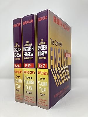 Seller image for The Complete English-Hebrew Dictionary for sale by Southampton Books