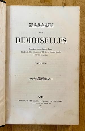Le Magasin des Demoiselles (Morale, histoire, sciences, littérature, beaux arts, voyages, biograp...