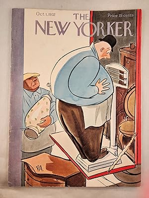 Bild des Verkufers fr The New Yorker Oct. 1, 1932, Vol. VIII, No. 33 zum Verkauf von WellRead Books A.B.A.A.