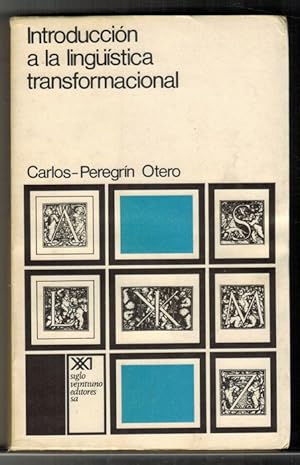 Imagen del vendedor de Introduccin a la lingstica transformacional. (Retrospectiva de una confluencia). a la venta por La Librera, Iberoamerikan. Buchhandlung