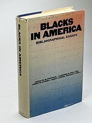 Seller image for BLACKS IN AMERICA: Bibliographical Essays. for sale by Bookfever, IOBA  (Volk & Iiams)