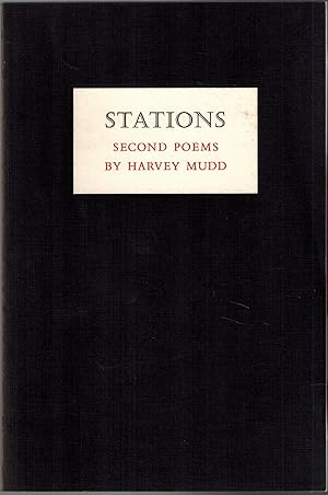 Image du vendeur pour Stations - Second Poems mis en vente par UHR Books