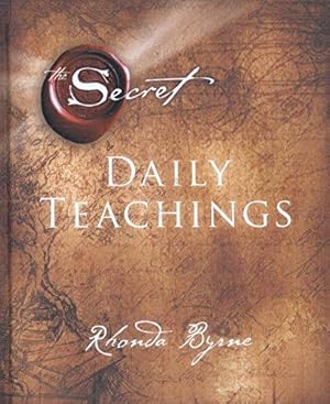 Immagine del venditore per The Secret Daily Teachings: Rhonda Byrne venduto da WeBuyBooks