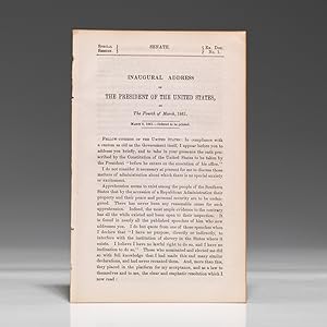 Seller image for Inaugural Address for sale by Bauman Rare Books
