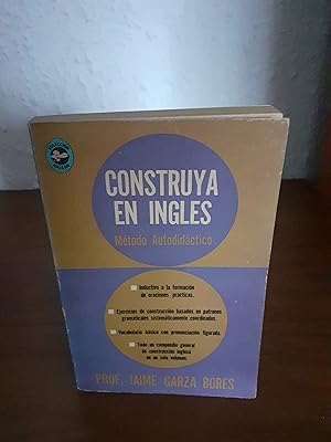 Seller image for Construya en ingls mtodo autodidctico for sale by Librera Maldonado