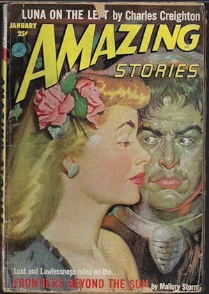 Image du vendeur pour AMAZING Stories: January, Jan. 1953 mis en vente par Books from the Crypt